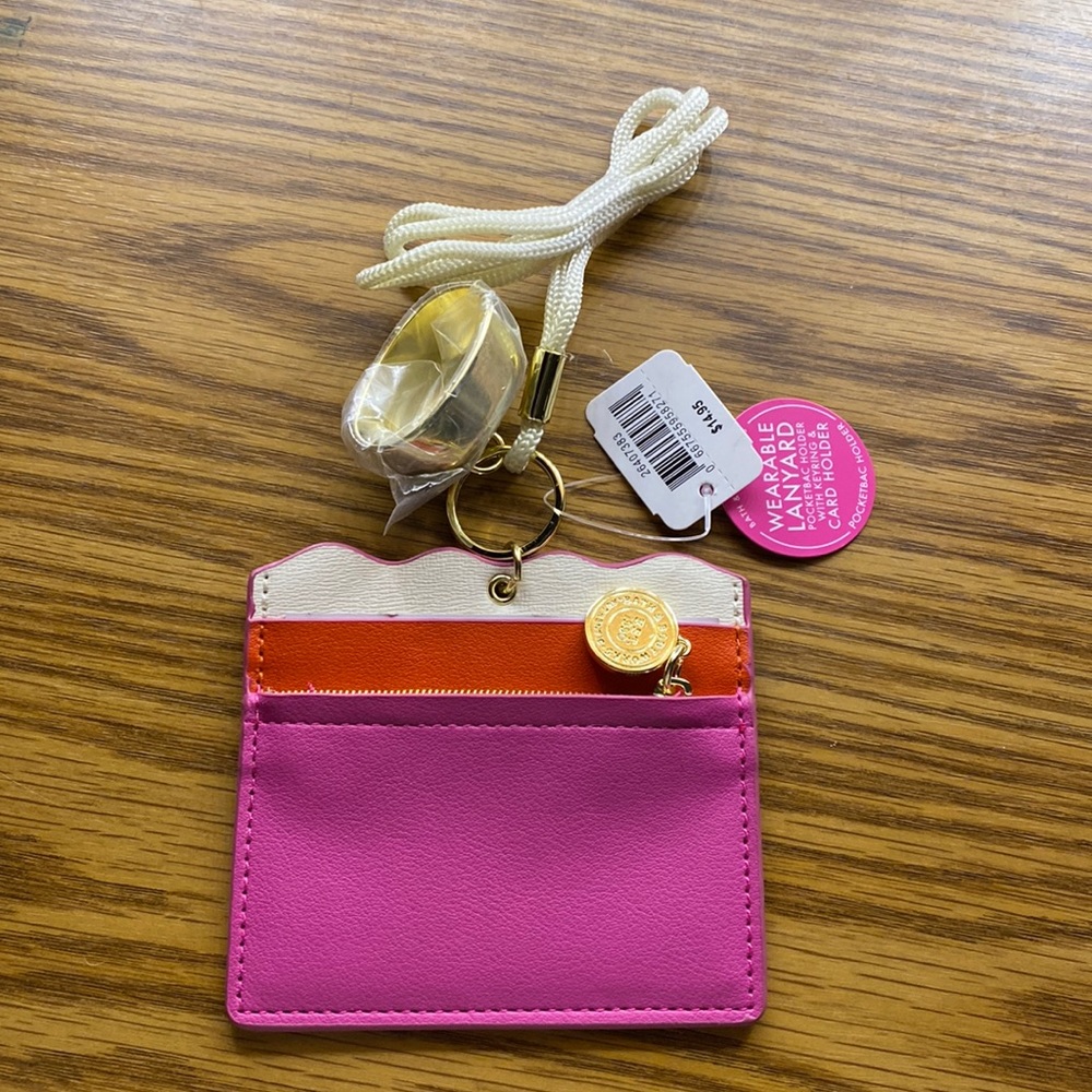 BBW Pocketbac Card Holder with Lanyard